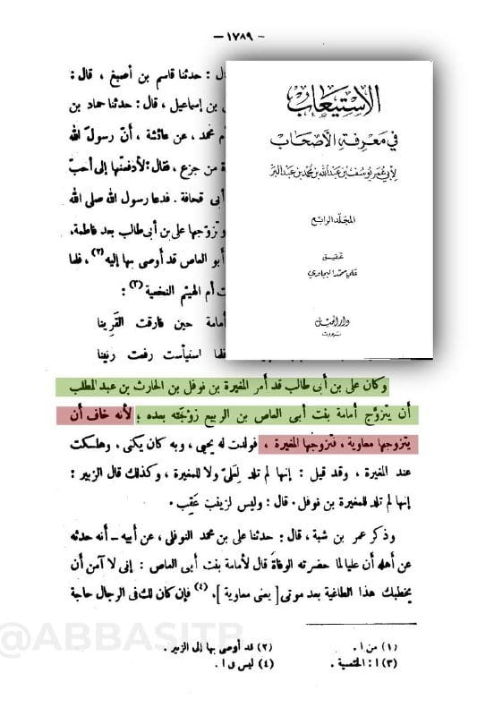 أمامة بنت أبي العاص بن الربيع (حفيدة النبي)