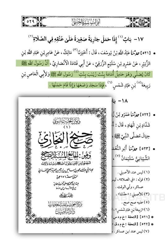 في صحيح البخاري: