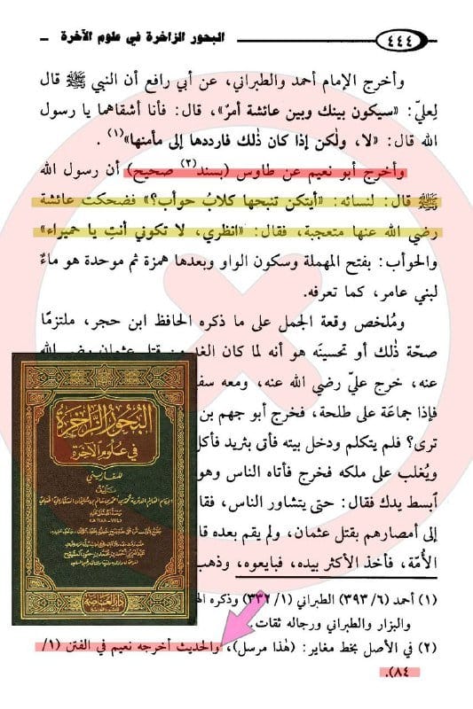 [ إمام الحنابلة السفاريني المتشيع المتوفي سنة: 1188هـ يطعن بأم المؤمنين عائشة ] :-
