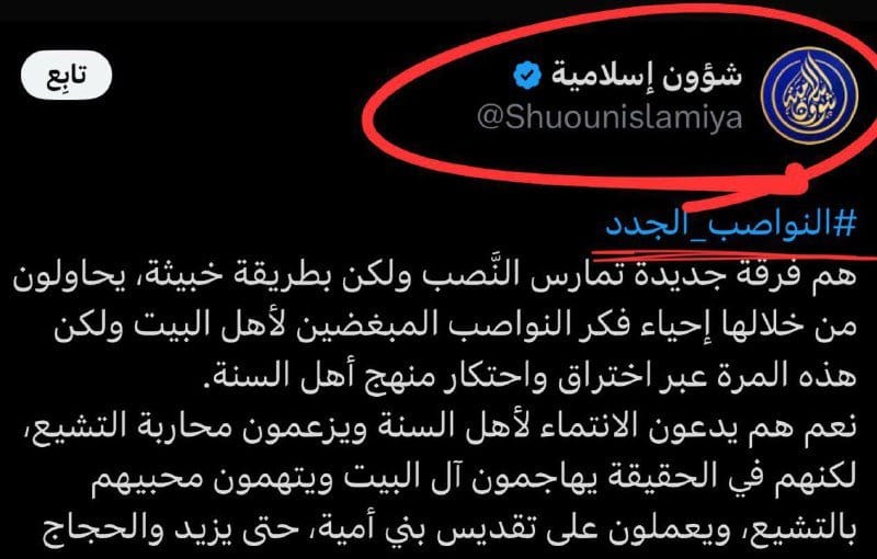 السني العباسي الضال (شؤون إسلامية):