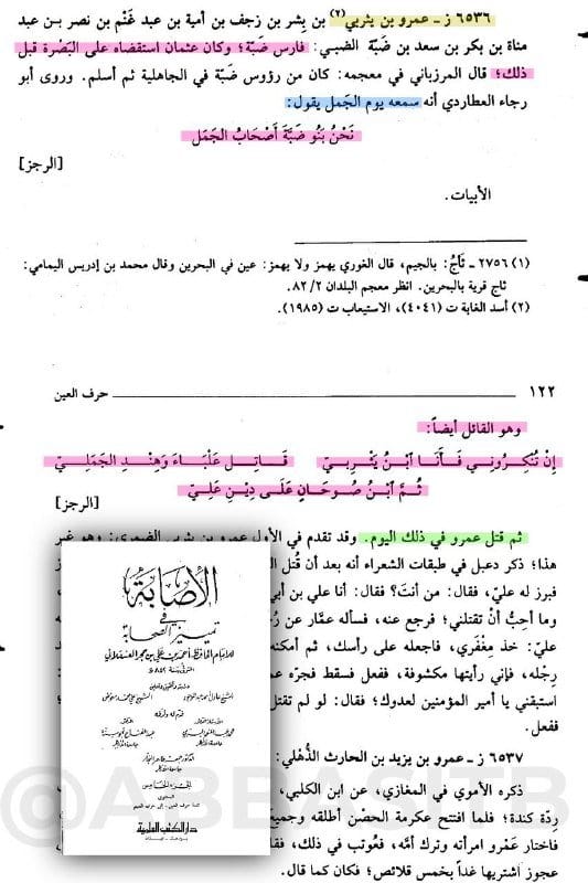 [ التابعي الجليل القاضي عمرو بن يثربي الضبي -رضي الله تعالى عنه- ] :-