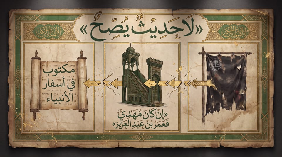 «المهدي المنتظر» بين دعوى التواتر والقراءة الإسنادية: خمسة مدارات، وثلاثة روافد، ولا حديث يصح